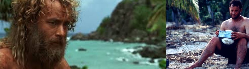 Cast Away: Two scenes on island